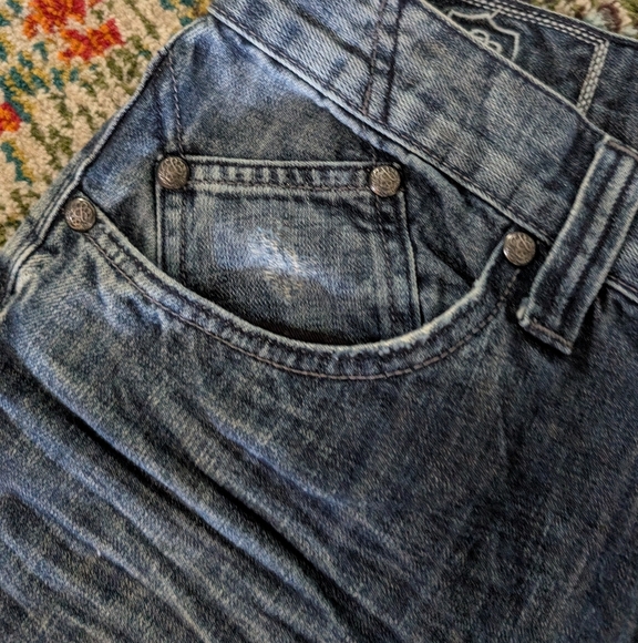 Men's Blue Jeans Rock Republic Bolt - Picture 5 of 15